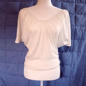 * Express Cream Color Dolman Sleeve Top